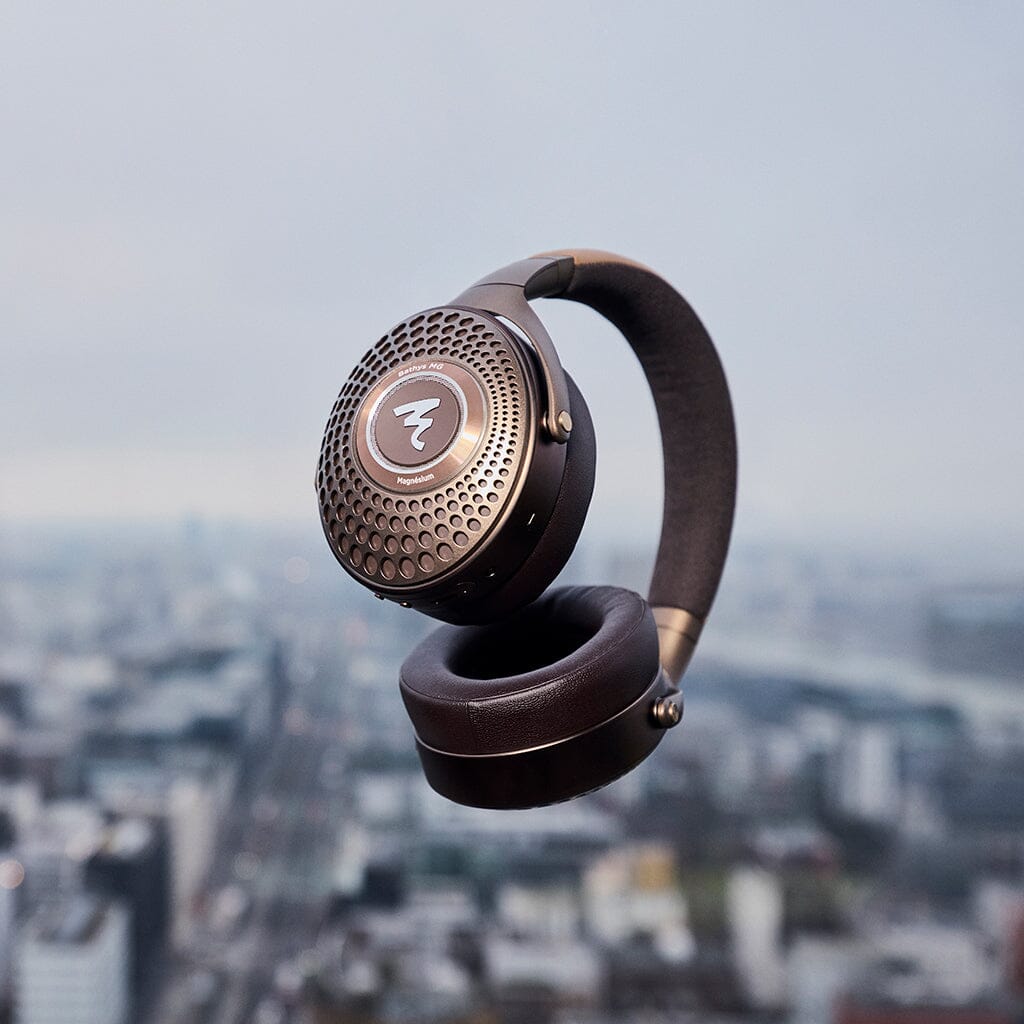 Focal Bathys MG Wireless Bluetooth Headphones with Active Noise Cancellation - Premium Over-Ear Headphones for Travel, Work, and Music Listening