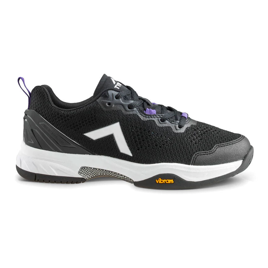 Tyrol Velocity V Men's Pickleball Shoes - Lightweight & Breathable Court Sneakers for Indoor/Outdoor Play (Black/Purple) - Perfect for Pickleball, Tennis & Badminton Tournaments