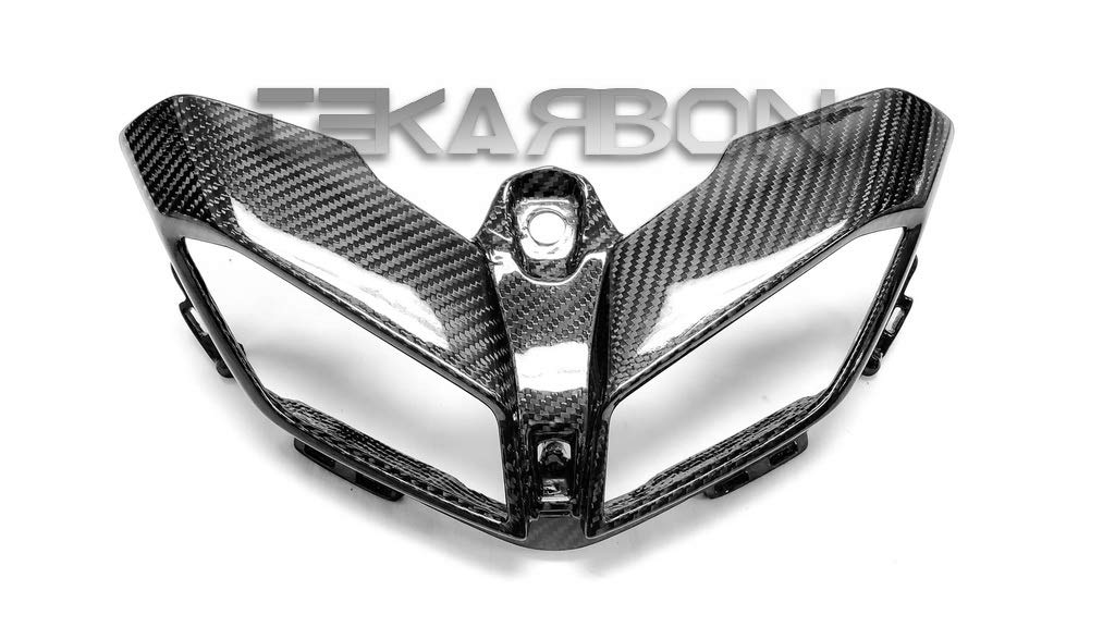 Yamaha FZ09 MT09 Carbon Fiber Front Fairing (2017-2019) | 2x2 Twill Weave | Lightweight Motorcycle Body Kit for Street & Track Racing