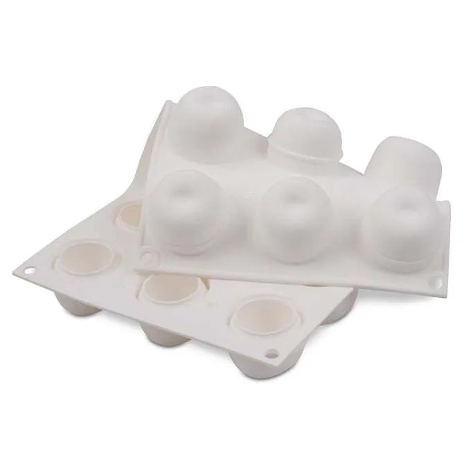 30-Cavity Silicone Mold for Mela, Ciliegia, Pesca - 15 Different Shapes | Perfect for Chocolate, Candy, Soap Making & DIY Crafts