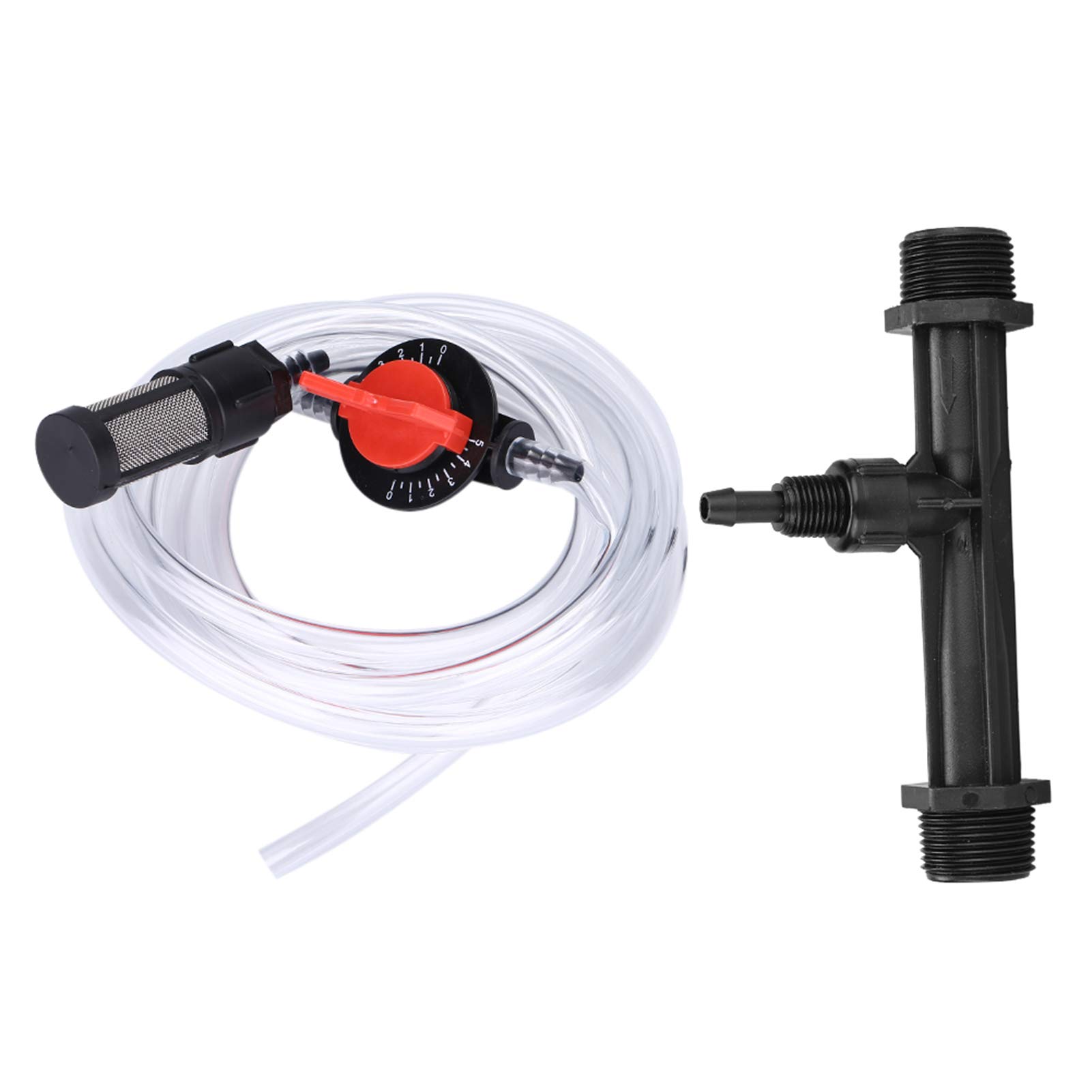 Plastic Garden Fertilizer Injector Kit - Venturi Irrigation System for Greenhouse & Garden Fertilization | Perfect for Hydroponics, Drip Irrigation & Soil Nutrient Delivery