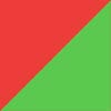 Red and Kelly Green