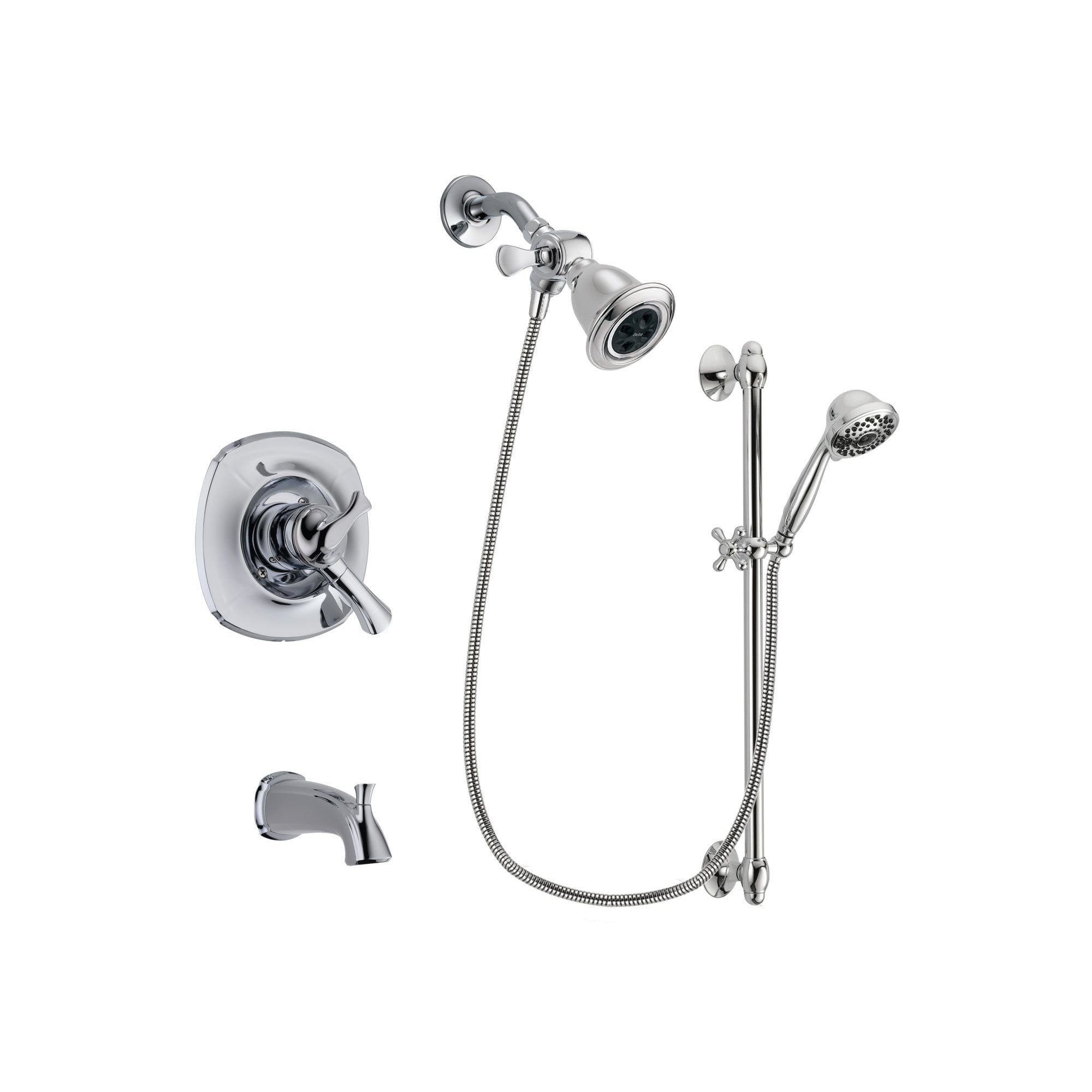 Delta Addison Chrome Tub and Shower Faucet System with Hand Shower DSP0623V - Perfect for Bathroom Renovation & Spa-Like Shower Experience