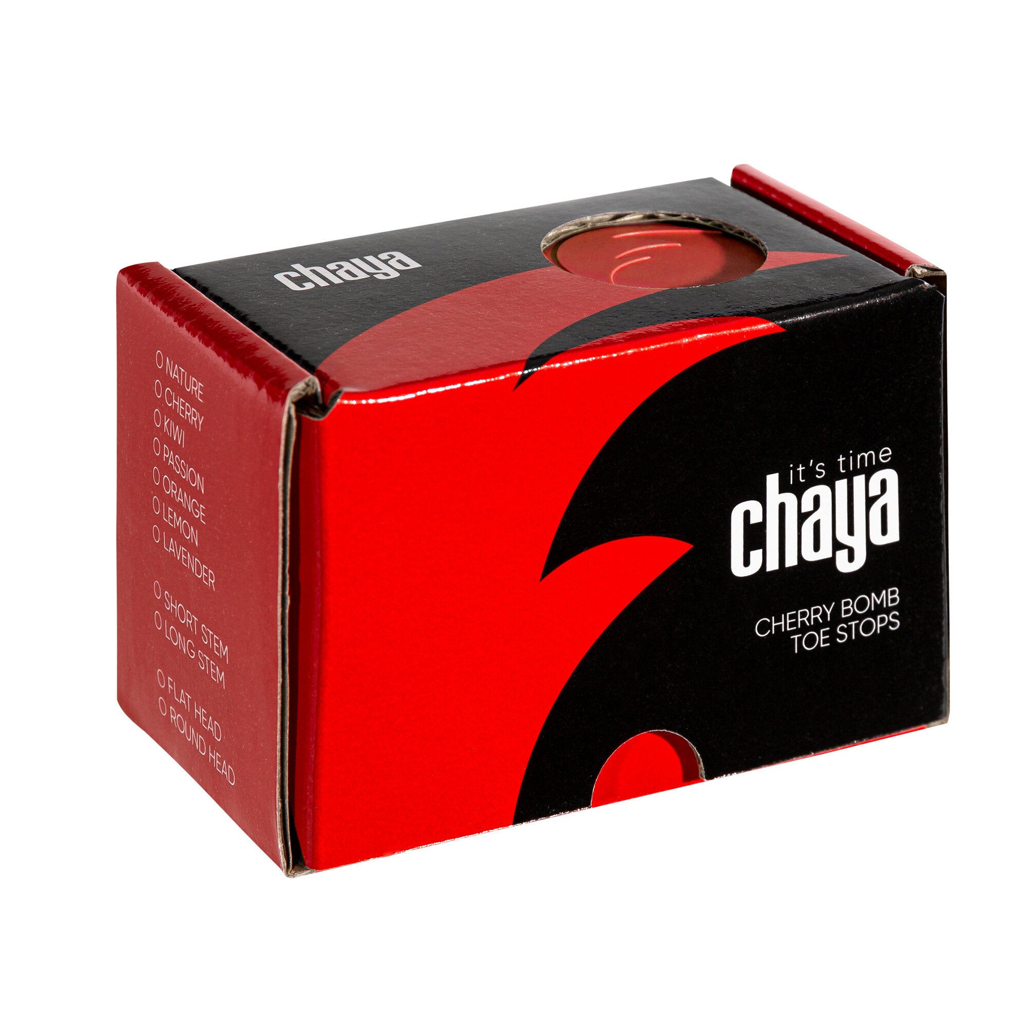 Cherry Bomb Toe Stop Cherry - Premium Roller Skate Toe Stops for Derby, Artistic & Jam Skating - Durable & Non-Slip for Indoor & Outdoor Use