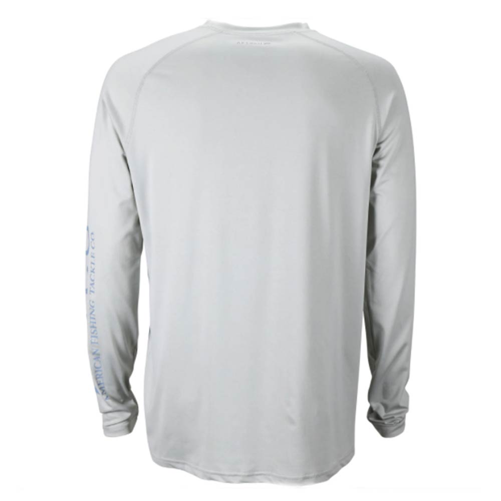 Aftco Silver Heather Samurai 2 Long Sleeve Performance Shirt - Fishing, Boating & Outdoor Activities