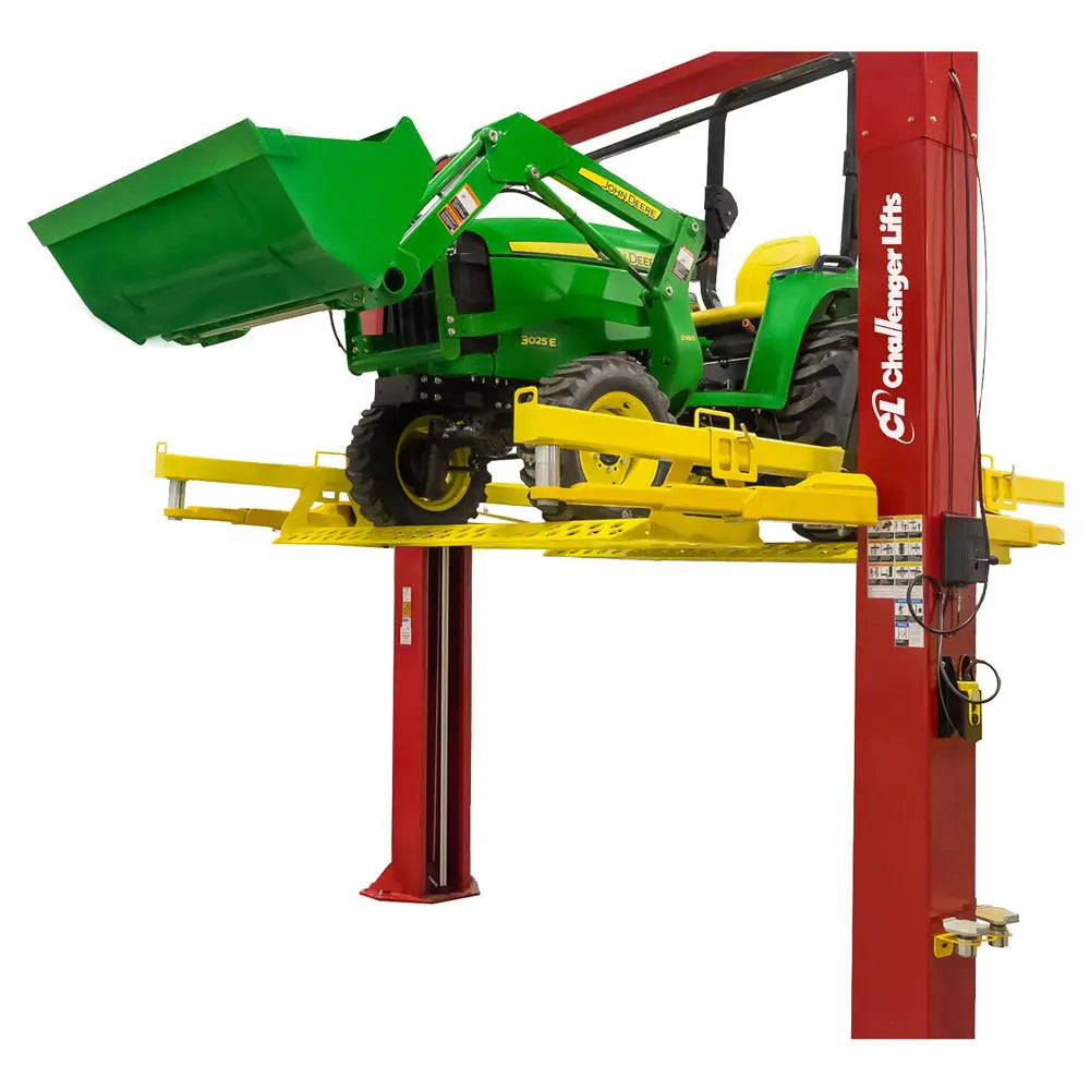 Challenger TR07 Turf Rail for Two Post Lift - Heavy Duty Car Lift Accessory for Auto Shops & Garages - Perfect for Tire Changes, Brake Repairs & Vehicle Maintenance