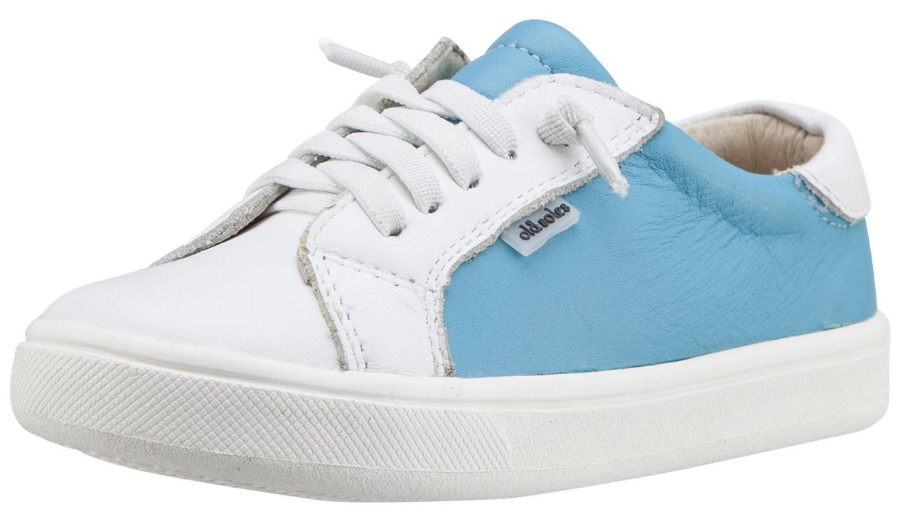 Old Soles Boys Girls 6030 Thor Runner Sneakers - Turquoise Blue & White Athletic Shoes for Kids | Perfect for Running, School & Outdoor Play