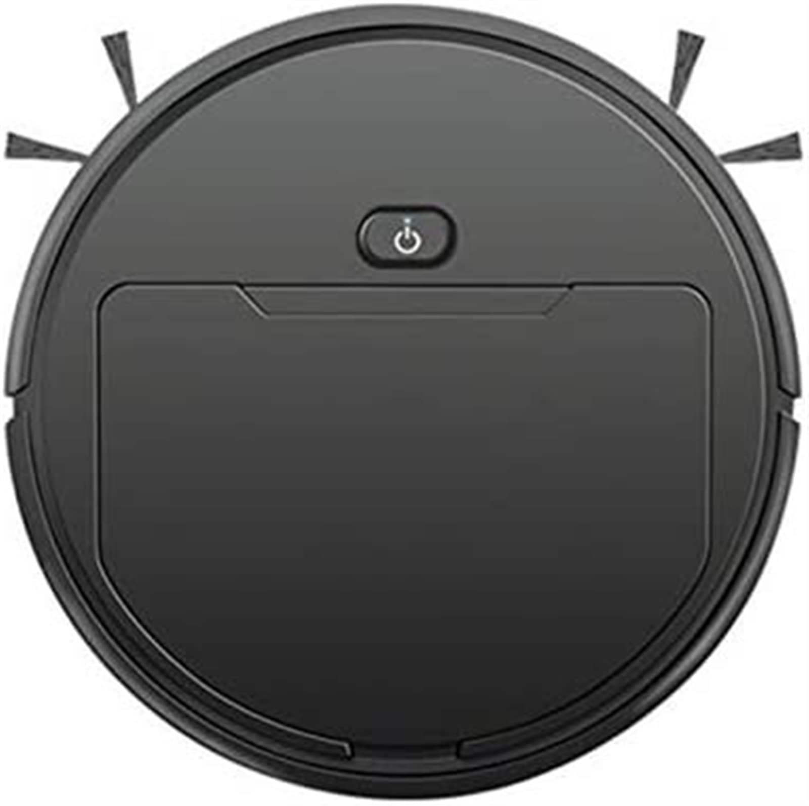 Smart Sweeping Robot Mini Rechargeable Auto Cleaner - 3-in-1 Robotic Vacuum for Hardwood Floors & Carpets | Compact & Powerful Cleaning for Small Spaces | Ideal for Home, Office & Pet Hair (Black)