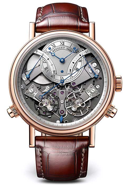 Breguet Tradition 7077 18K Rose Gold Automatic Men's Luxury Watch - Perfect for Business, Formal Events & Collectors