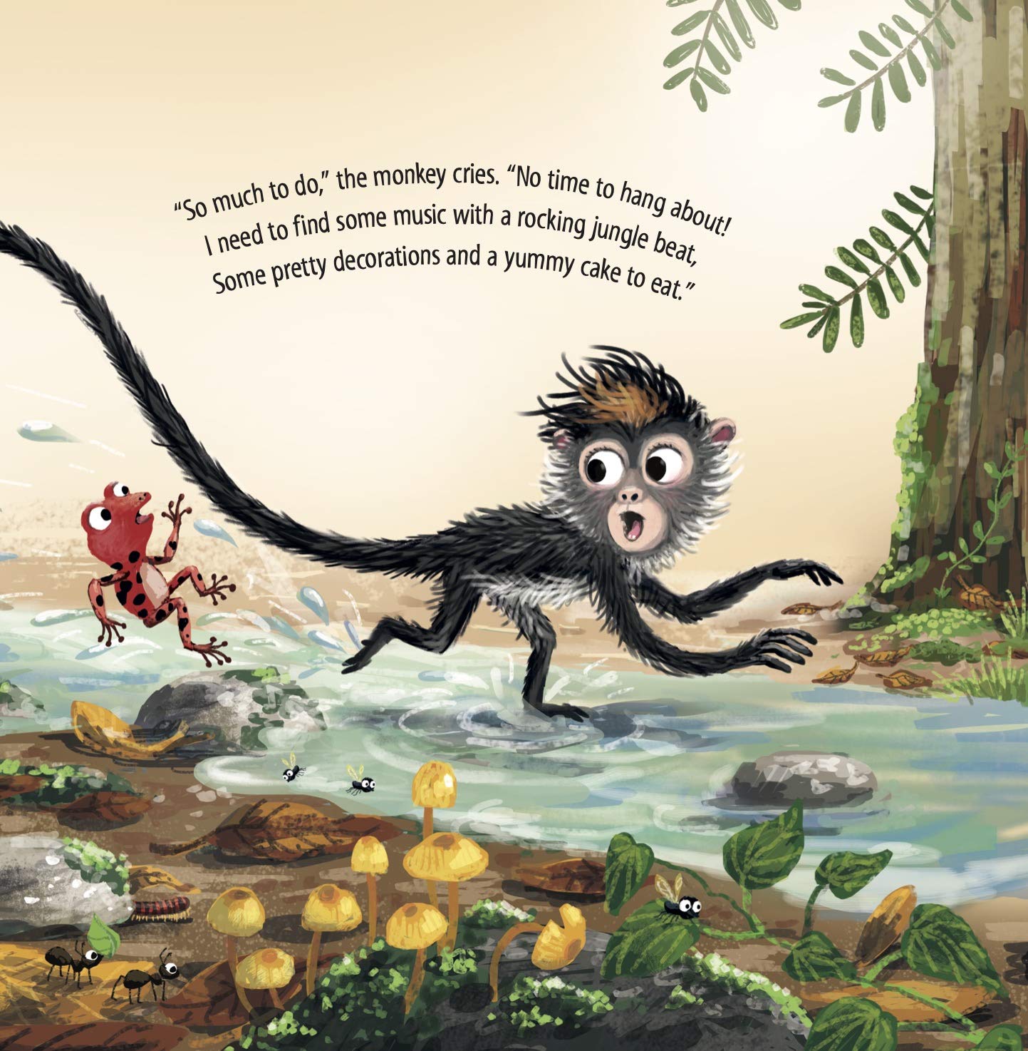 Slow Down, Monkey! - Fun & Educational Kids Board Book for Early Readers | Perfect for Bedtime Stories, Classroom Reading & Toddler Learning Activities