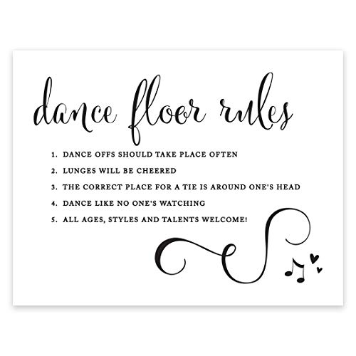 Dance Floor Rules