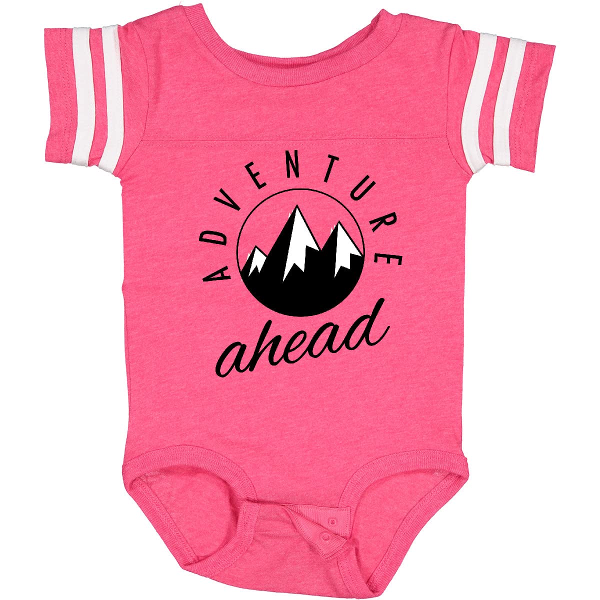 Inktastic Adventure Ahead New Baby Bodysuit - Cute Infant Onesie for Boys & Girls | Soft Cotton Baby Romper for Newborns, Baby Showers & First Birthday Gifts