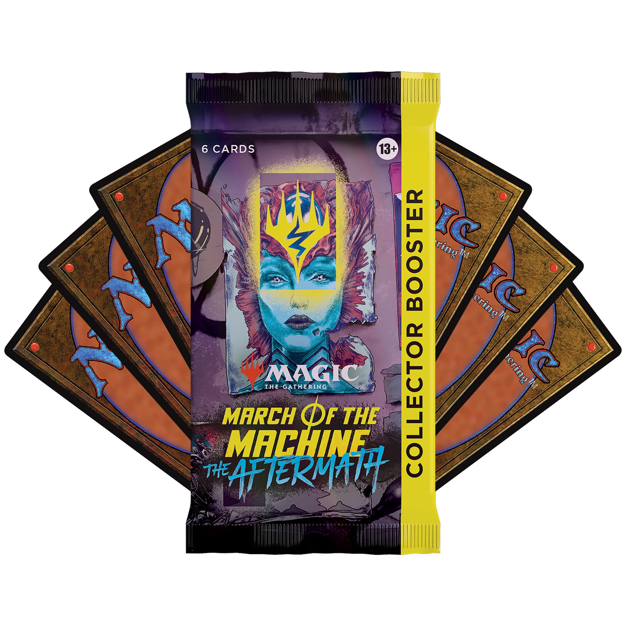 Magic: The Gathering March of the Machine: The Aftermath Collector Booster Box - 12 Packs (72 Cards) | MTG Expansion for Collectors & Players | Perfect for Tournaments, Casual Play & Card Trading