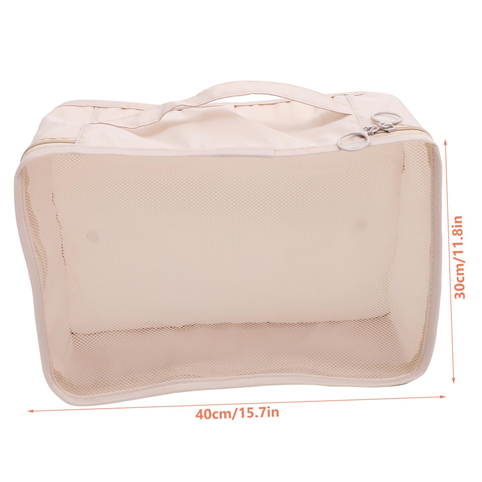KESYOO 8-Piece Beige Travel Organizer Set - Packing Cubes & Compression Bags for Suitcases, Carry-Ons & Backpacks | Lightweight Polyester Luggage Organizers for Vacation, Business Trips & Weekend Getaways