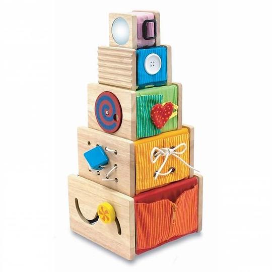 Activity Stackers - Fun & Educational Stacking Toys for Kids - Perfect for Toddler Learning & Playtime at Home or School