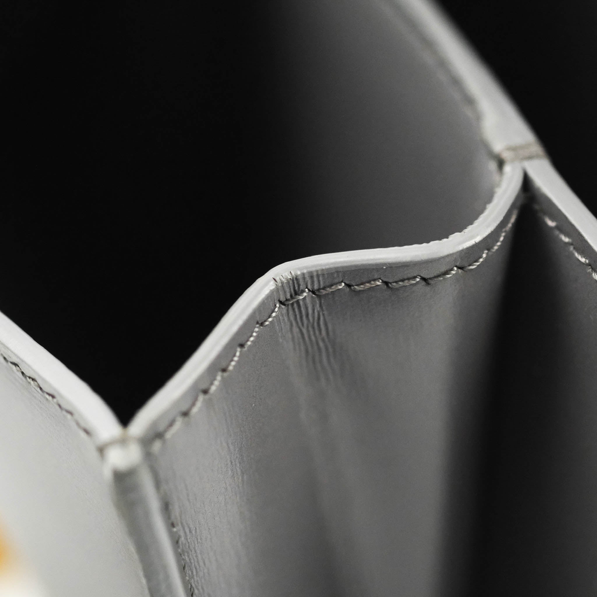 Celine Teen Classic Box Flap Bag in Light Grey Calfskin Leather - Perfect for Work, Date Night & Everyday Luxury