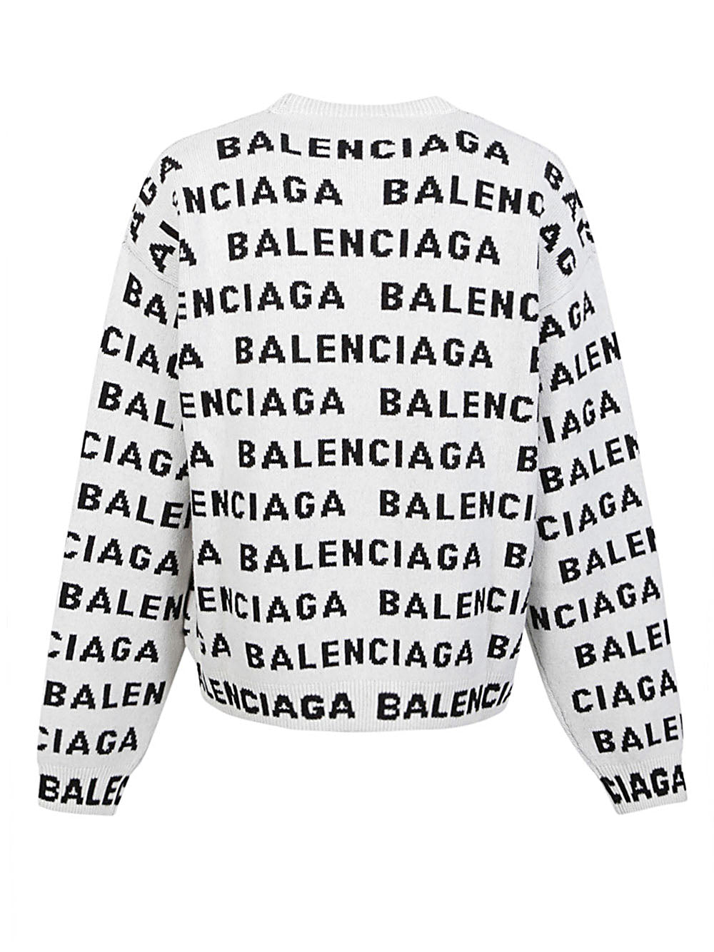 Balenciaga White Sweater for Men & Women | Luxury Knitwear | Perfect for Casual Outfits & Winter Fashion
