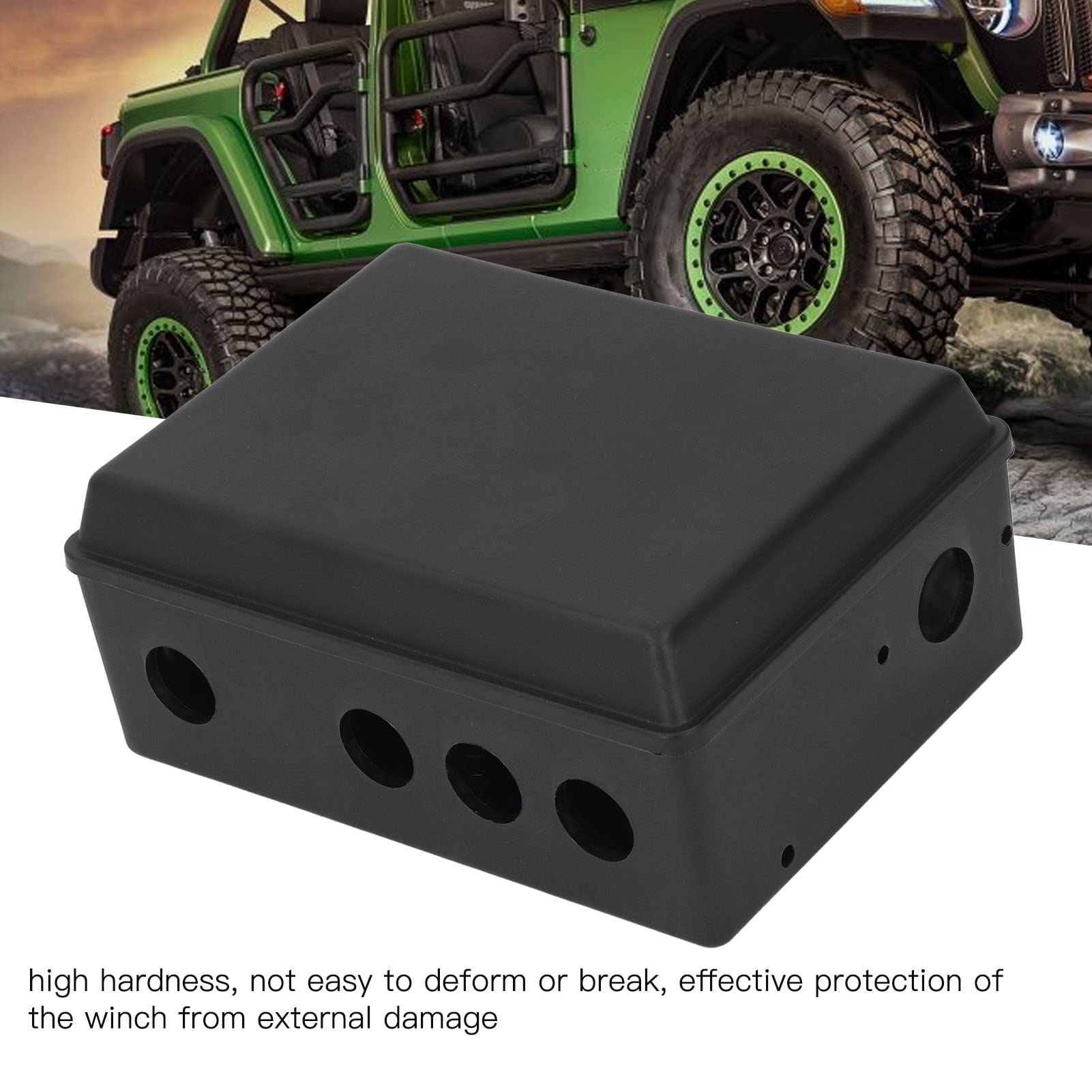 Tbest Winch Control Box - ABS High Strength Winch Controller Housing Kit for 8000-20000LB Electric Winch | Perfect for Off-Road Vehicles, ATVs, Trucks & Marine Applications