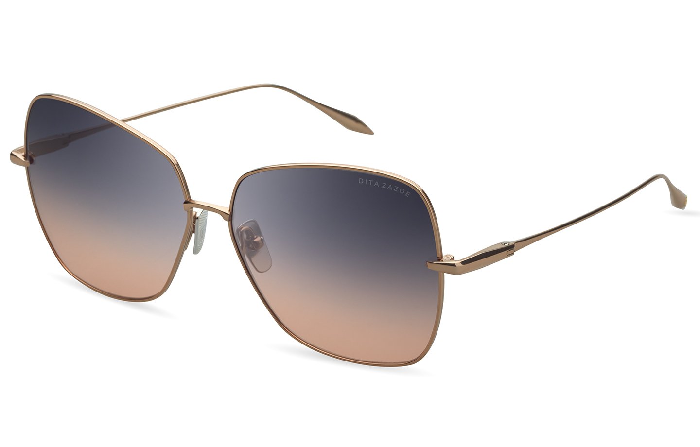 Dita Zazoe DTS145 Sunglasses - Polarized UV Protection Aviator Style for Men & Women - Perfect for Driving, Travel, and Outdoor Activities