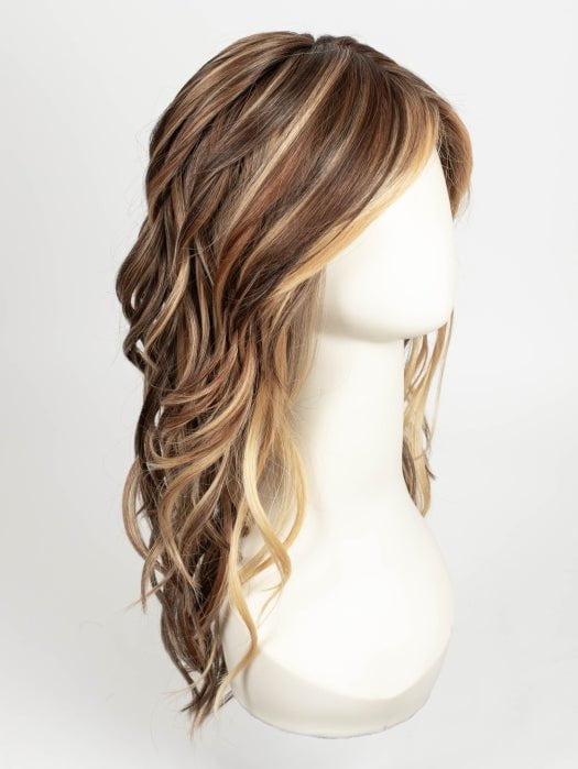 California Beach Waves HF Synthetic Lace Front Wig with Mono Top - Natural Looking Wavy Hair for Women, Perfect for Cosplay, Daily Wear & Special Occasions