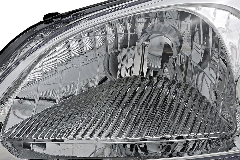 Honda Civic Sedan Headlights Replacement Set - Compatible with 2001 2002 2003 Models - Halogen Left & Right Lamps - Perfect for Night Driving & Enhanced Visibility