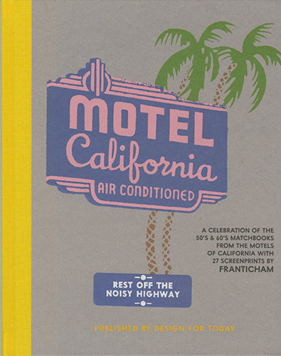 Vintage California Motel Matchbooks Collection - 1950s & 1960s Retro Souvenirs for Home Decor, Bar Display & Nostalgic Gift Ideas