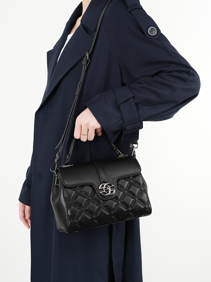Stylish Quilted Work Tote Bag for Women - Professional Office Laptop Bag with Multiple Pockets - Perfect for Business, Commuting & Travel