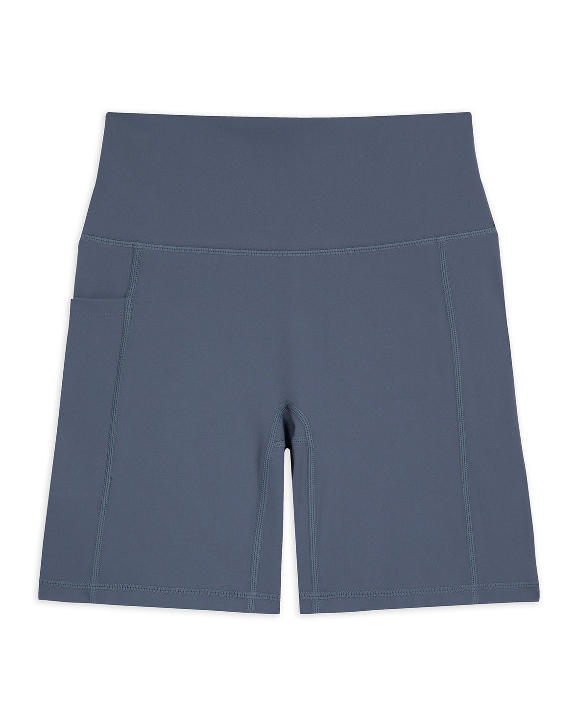 SoftSculpt High-Waist Cycling Shorts for Women - Breathable & Moisture-Wicking Charcoal Black Bike Shorts - Perfect for Cycling, Gym Workouts & Running