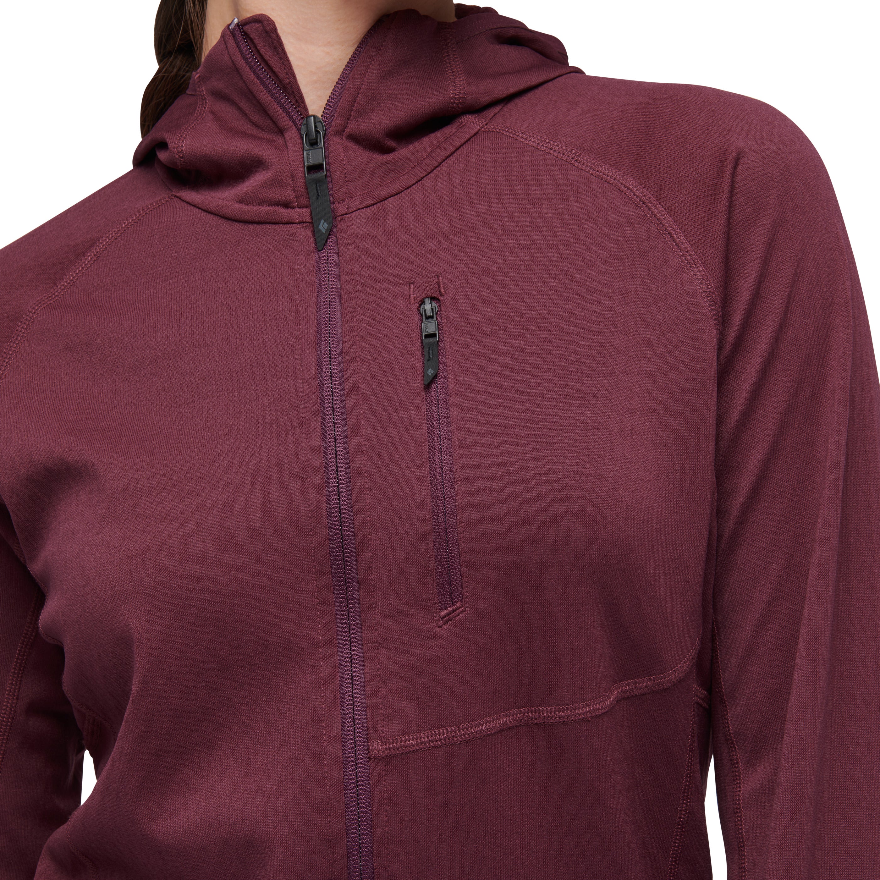 Women's Coefficient Hoody - Lightweight Fleece Pullover for Outdoor & Casual Wear - Perfect for Hiking, Running, and Everyday Comfort