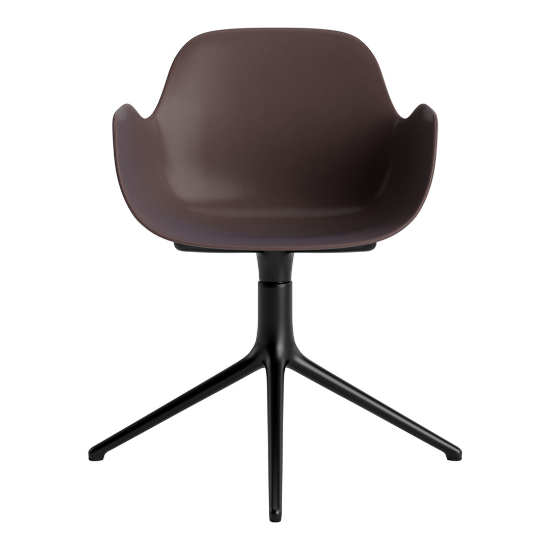 Modern Form Armchair with 4L Swivel Base - Ergonomic Office Chair for Home & Workspace - Perfect for Working, Gaming, and Relaxing