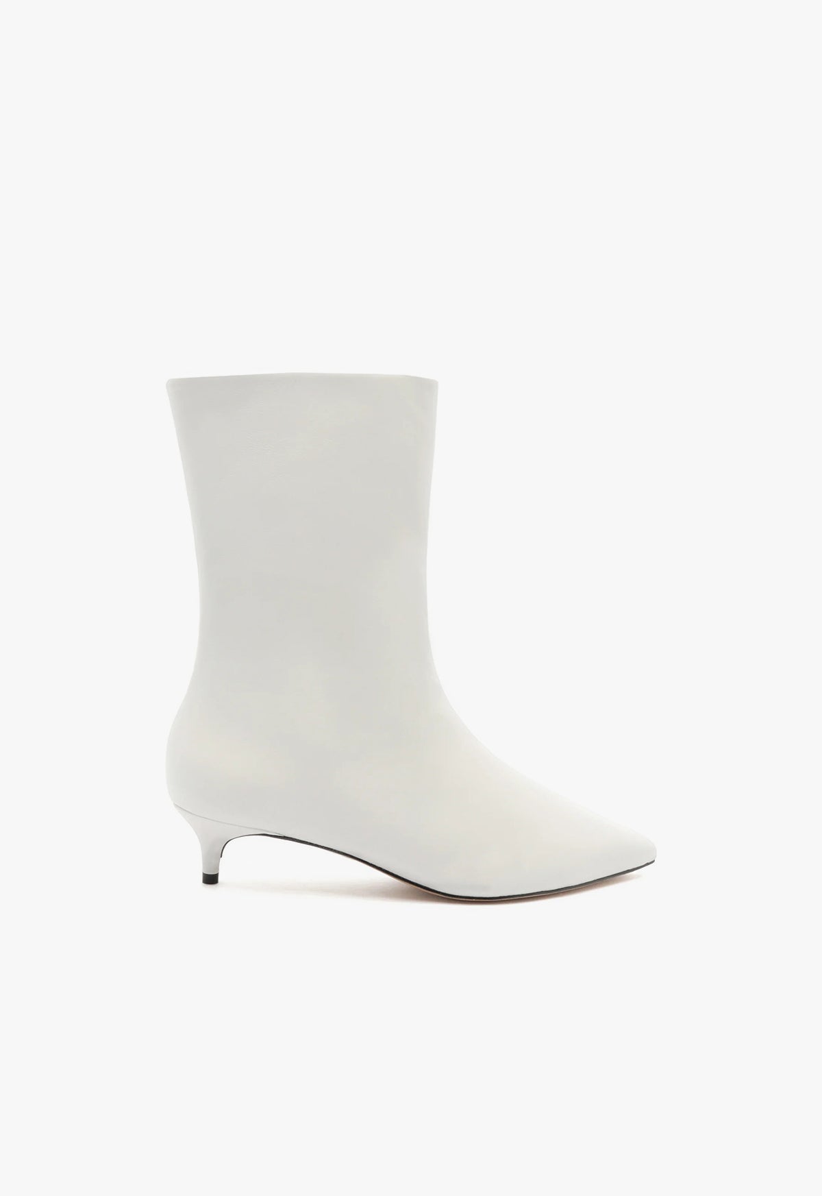 Gail Nappa Leather Bootie Women's Ankle Boots - Stylish Comfortable Chunky Heel Booties for Fall Winter Fashion | Perfect for Office, Date Night & Casual Outfits