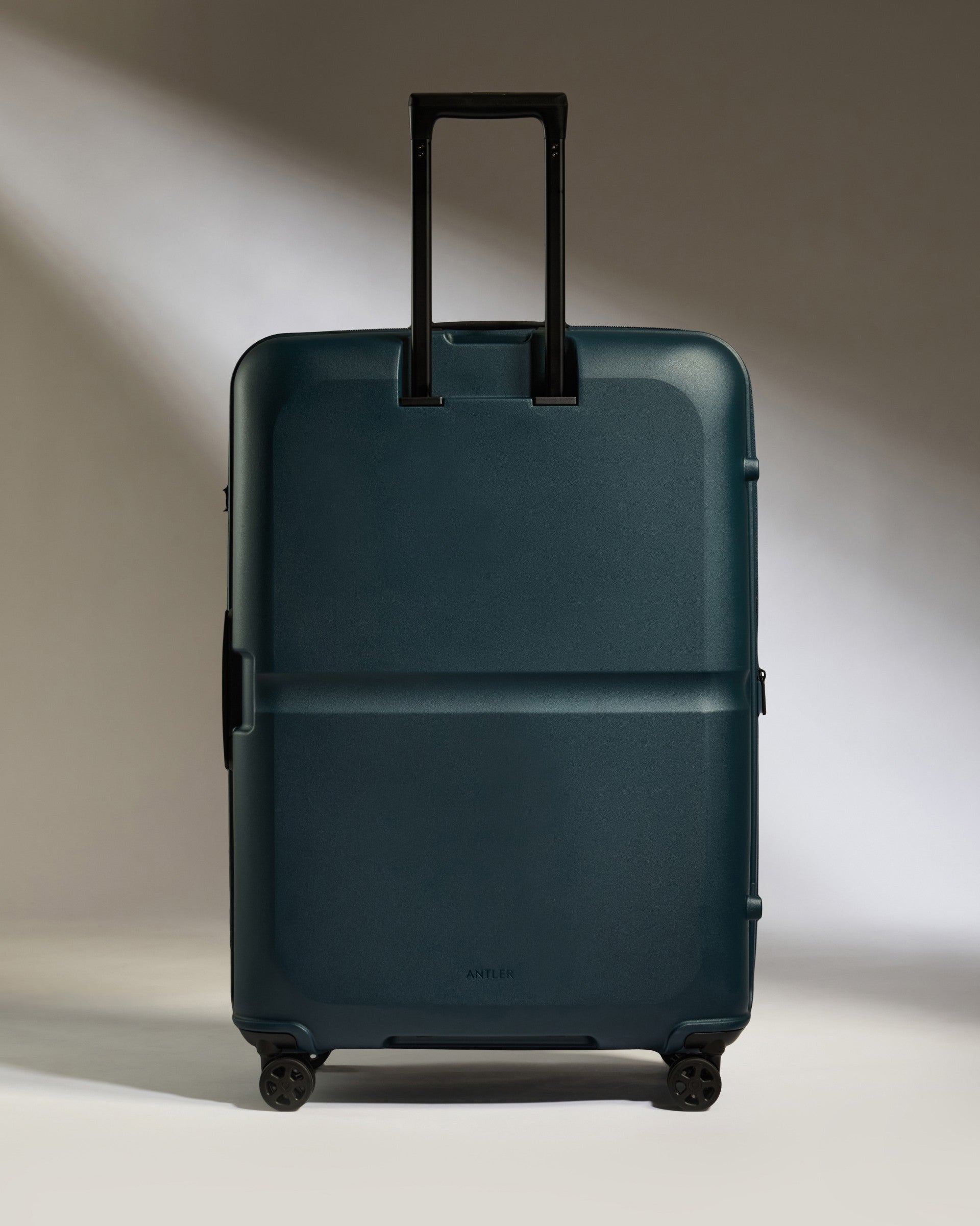 Indigo Blue Large Luggage with Single Stripe - Spacious Travel Suitcase for Airplane Carry-On & Checked Bags - Perfect for Business Trips & Vacations