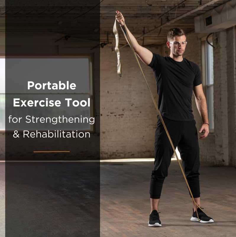 THERABAND CLX Resistance Band with Loops - Professional Exercise Bands for Home Workouts, Strength Training & Full Body Fitness - Portable Gym Equipment for Yoga, Pilates, Physical Therapy & Travel Fitness