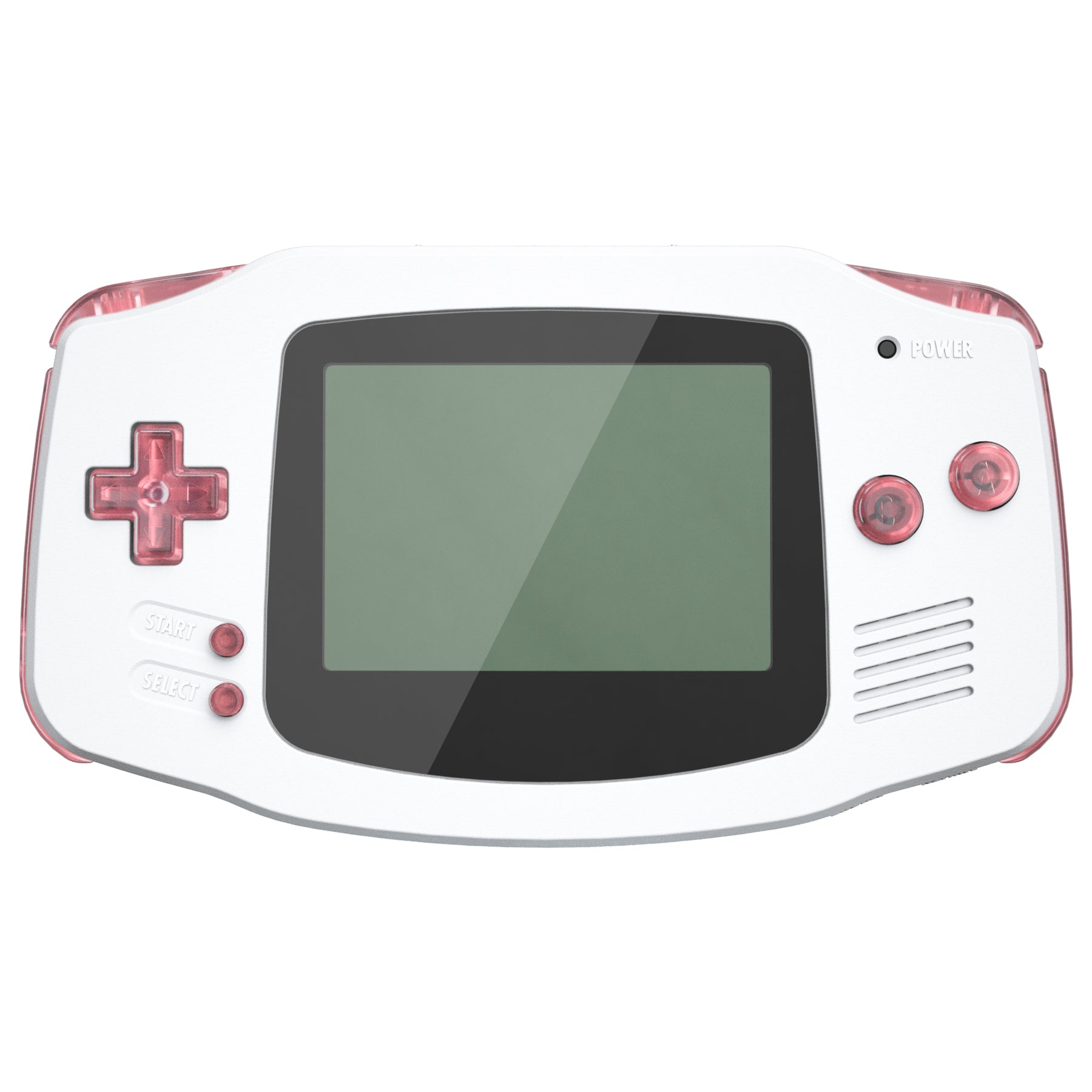 eXtremeRate Cherry Pink GBA Replacement Button Set for Gameboy Advance - Full Kit (Console Not Included) - Perfect for DIY Repair & Customization - Model KAG4007