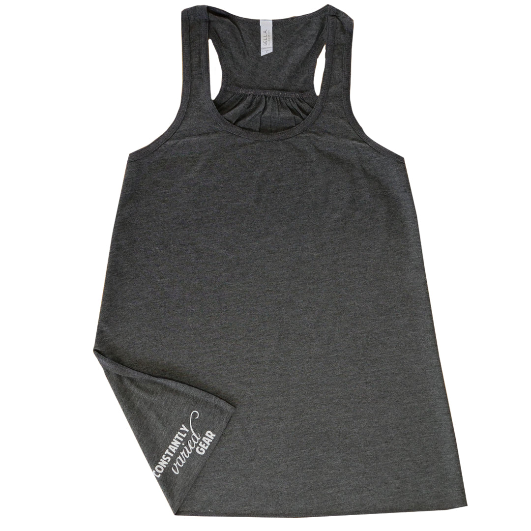 Women's Basic Flowy Racerback Tank Top - Soft Breathable Casual Sleeveless Shirt for Yoga, Gym, Summer Outfits & Layering