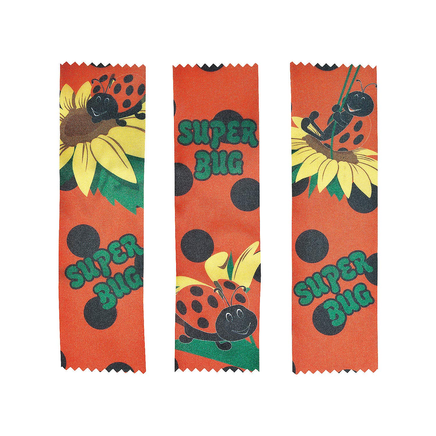 Fun Express Ladybugs Party Ribbon for Spring - 12 Pack Award Ribbons & Certificates for School Events, Classroom Rewards & Spring Celebrations