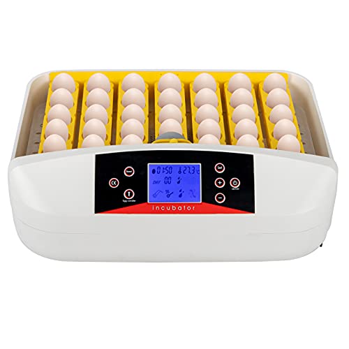 Winado 42 Egg Fully Automatic Poultry Incubator for Chicken Duck Goose Quail Birds - Digital Temperature & Humidity Control, Auto Egg Turner (80W 110V) - Perfect for Backyard Farming, Hatching Eggs & Poultry Breeding