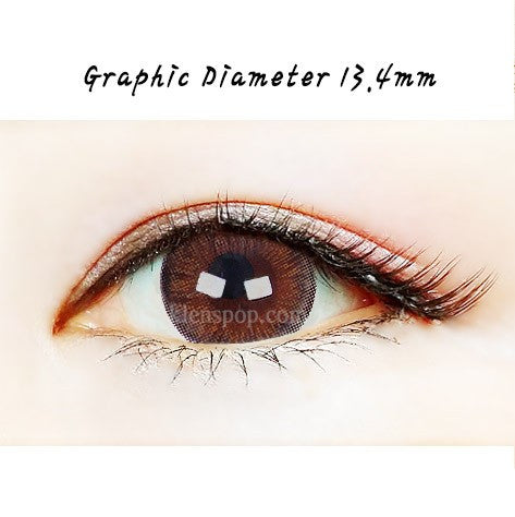 Neo Cosmo 3-Tone Brown Toric Color Contact Lenses (2-Pack) - 6 Month Supply | Sph 0.00-15.00, Cyl 0.50-3.00, Ax 5-180, BC 8.4/8.6/8.8 | Perfect for Halloween, Cosplay & Everyday Natural Eye Enhancement