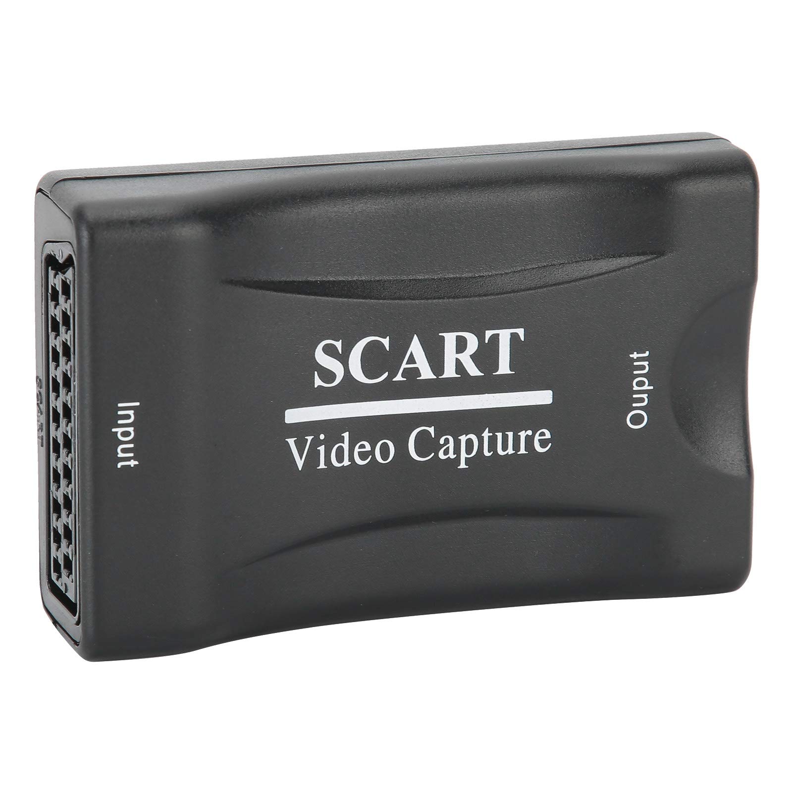 KUIKUI Professional USB 2.0 SCART Video Capture Card - HD Audio Video Recorder for Gaming, Streaming & Archiving | Compatible with Windows & Mac | Perfect for Retro Gaming, Live Streaming & Video Editing