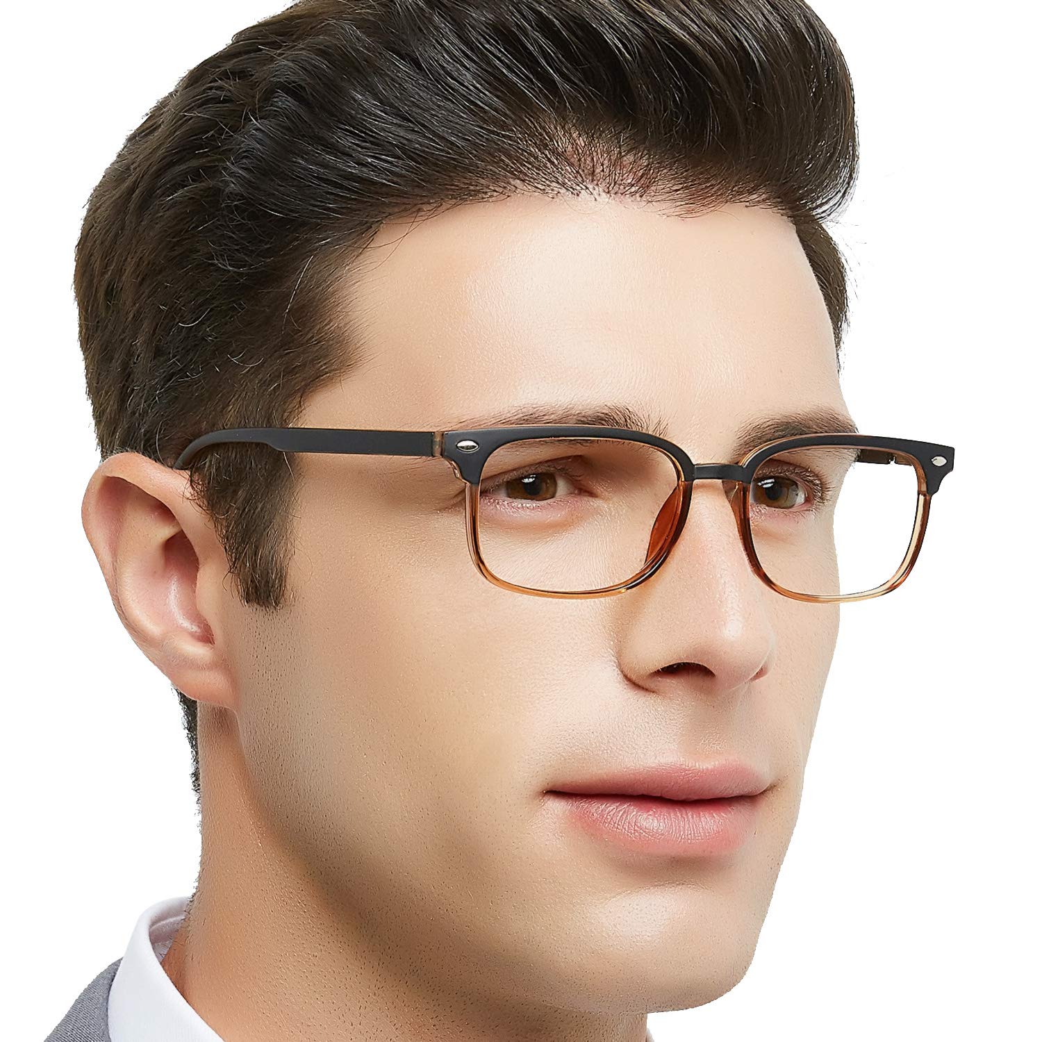 OCCI CHIARI Fashion Reading Glasses for Women & Men - Lightweight Eyeglass Frames with Spring Hinges - Perfect for Reading, Working, and Computer Use