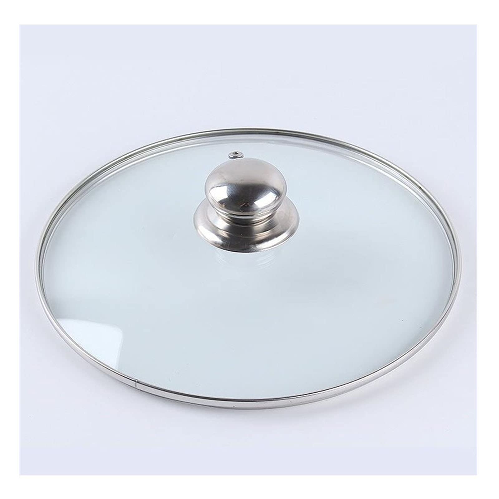 2-Pack Universal Stainless Steel Pot Lid Knob Handles - 2.1 Inch Replacement Cookware Handles for Pans & Pots - Durable Circular Grip for Kitchen Safety (Ideal for Stovetop Cooking, Baking & Food Storage)