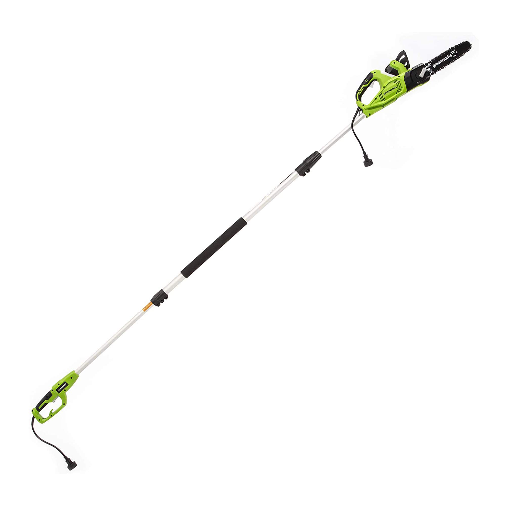 Greenworks 10-Inch 7 Amp 2-in-1 Corded Electric Pole Saw (PSCS06B01) - Perfect for Tree Trimming, Pruning, and Landscaping in Your Backyard or Garden