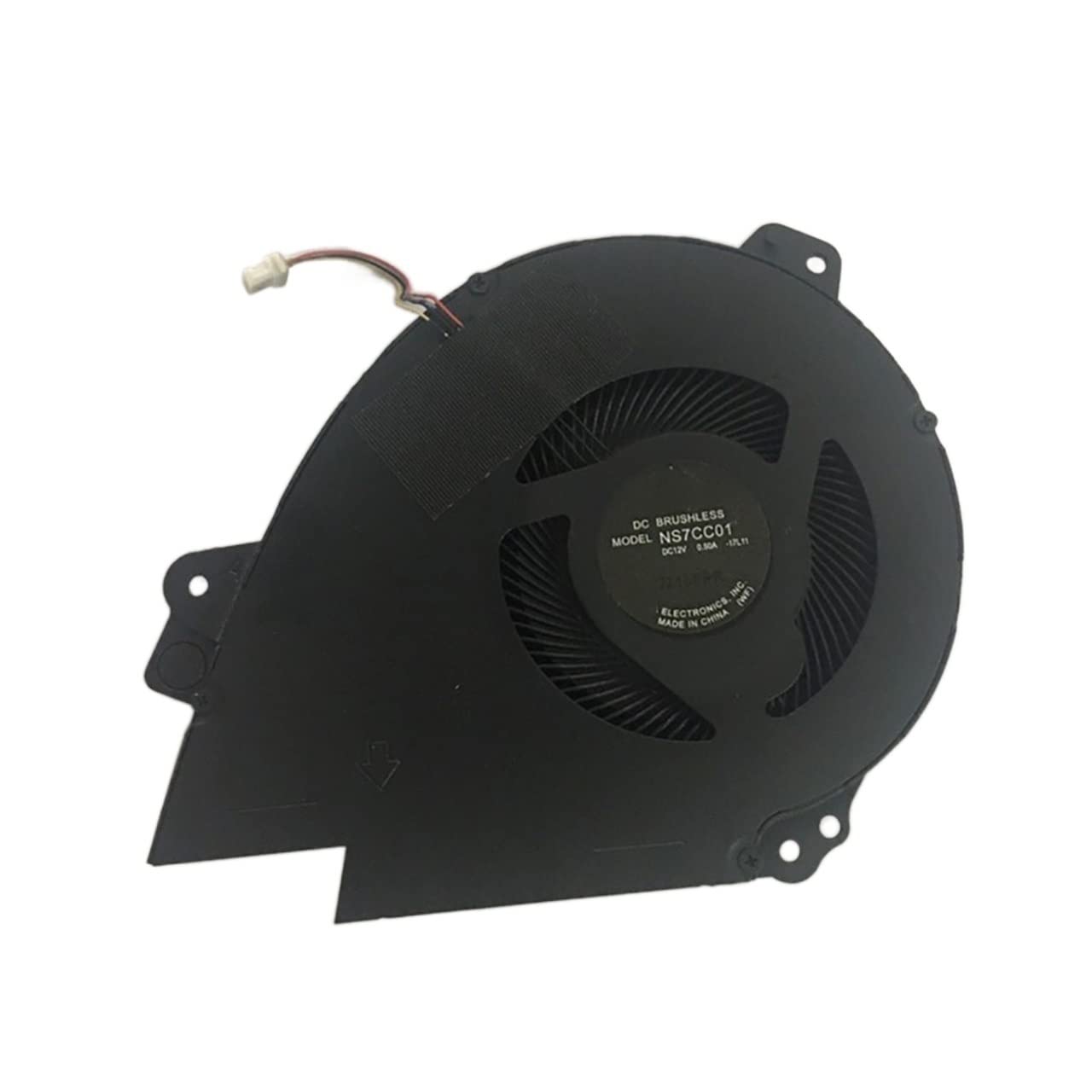 ASUS ROG Zephyrus GX501 CPU Cooling Fan - Compatible with GX501V/GX501VSK/NS7CC01-17L11 Models - 12V 0.5A Quiet Cooler for Gaming Laptops - Perfect for High-Performance Gaming & Video Editing