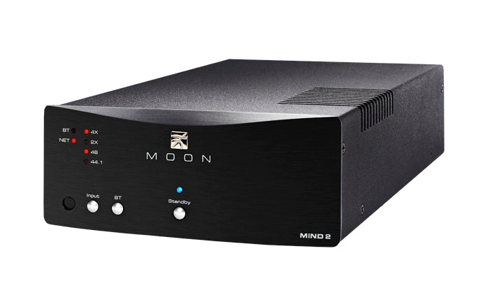 Moon Mind 2 Network Audio Player - Wireless Hi-Fi Music Streamer for Home & Office | Compatible with Spotify, Tidal & AirPlay | Perfect for Multi-Room Audio & Smart Home Systems