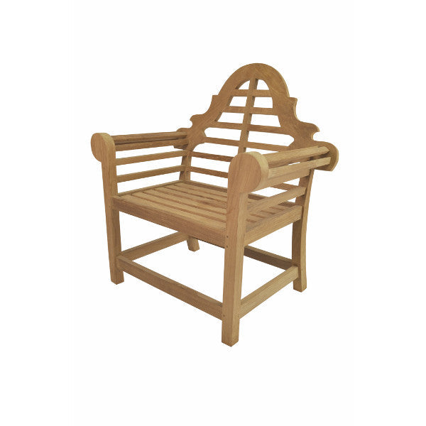 Premium Marlborough Dining Armchair - Modern Upholstered Side Chair with Padded Seat & Wooden Legs - Perfect for Dining Room, Kitchen, Office or Living Room Decor
