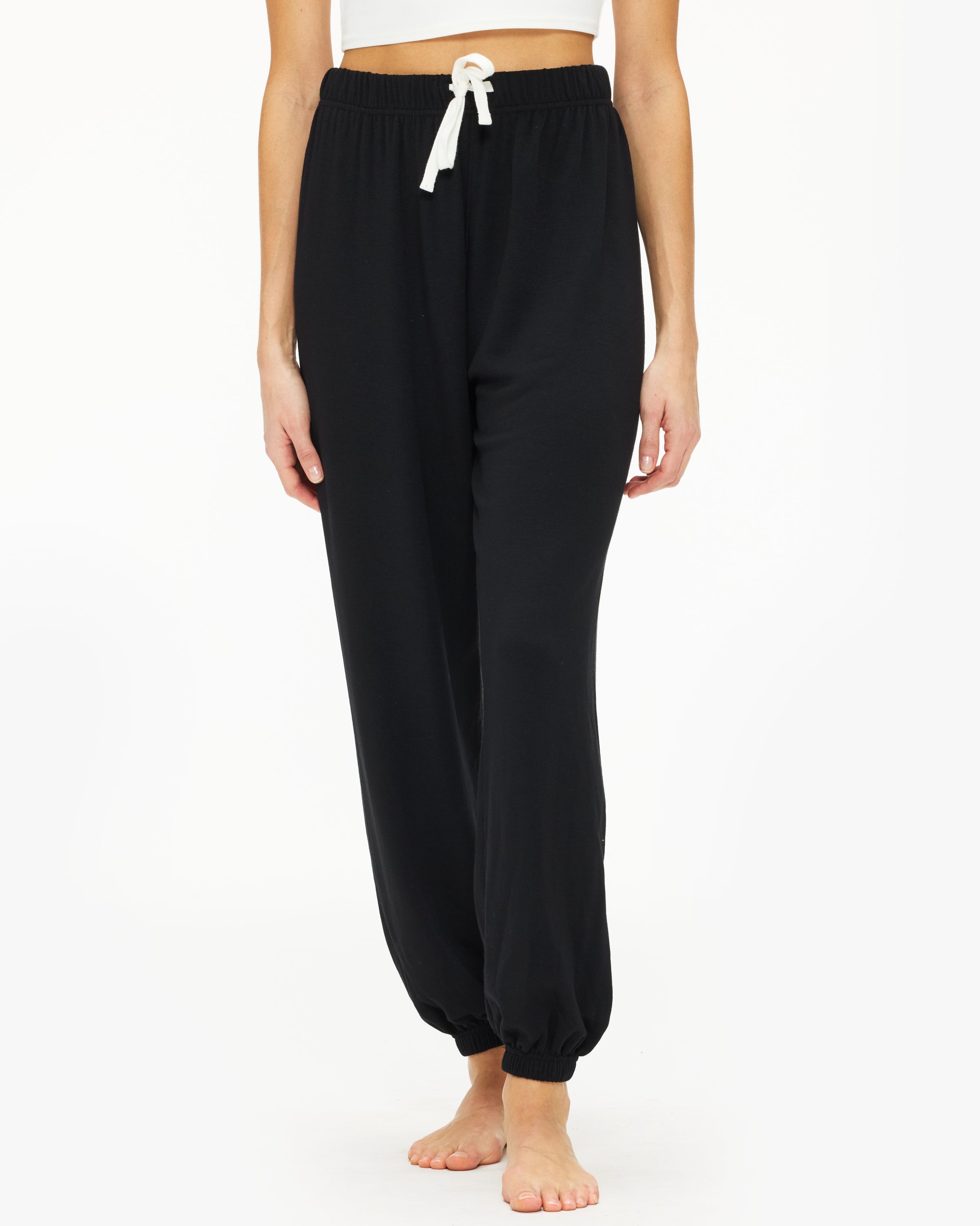 Splits59 Andie Oversized Fleece Sweatpants for Women - Cozy Winter Lounge Pants for Home, Yoga & Travel