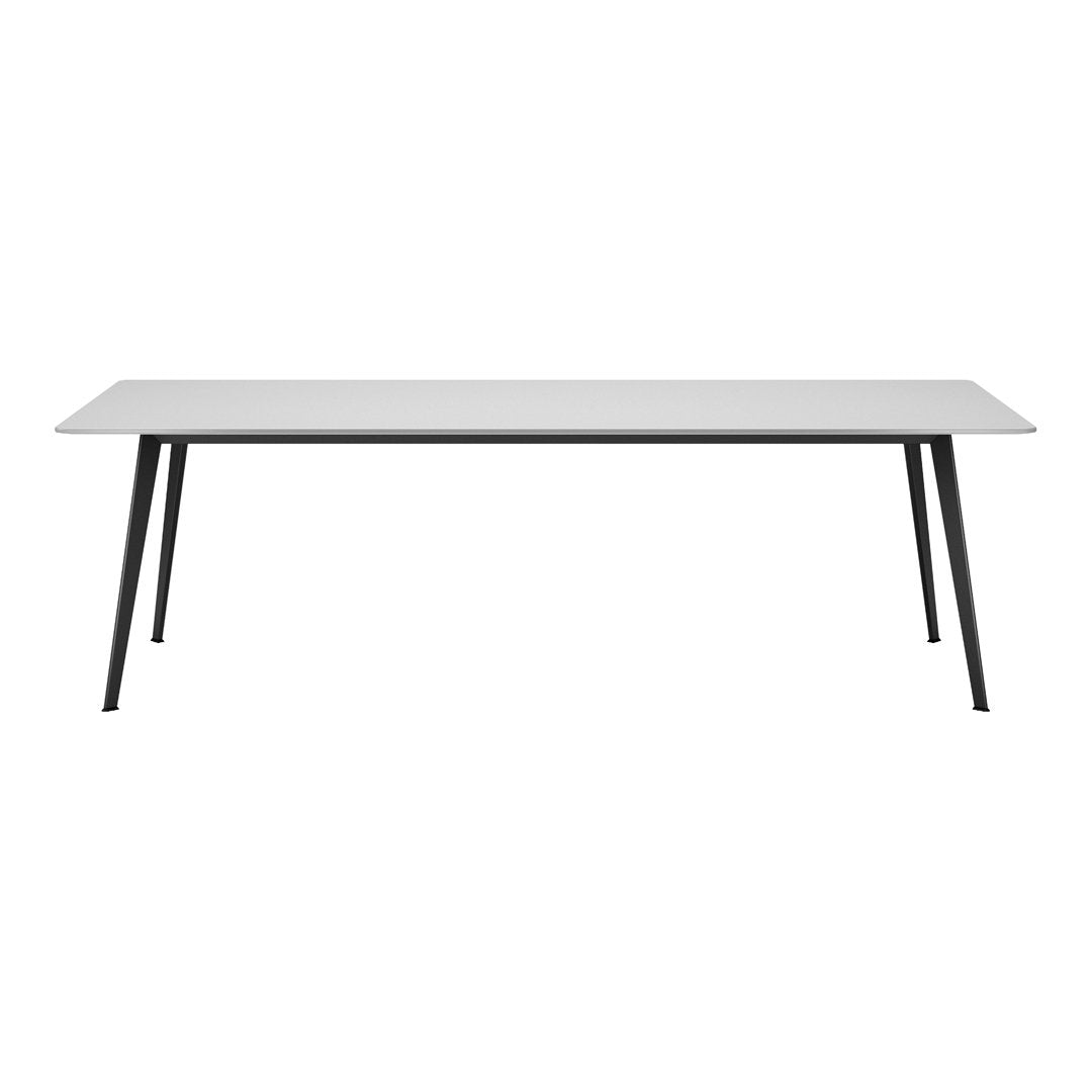 Modern Rectangular JW Dining Table - Solid Wood Kitchen Table for 6-8 People - Perfect for Family Dinners & Entertaining Guests
