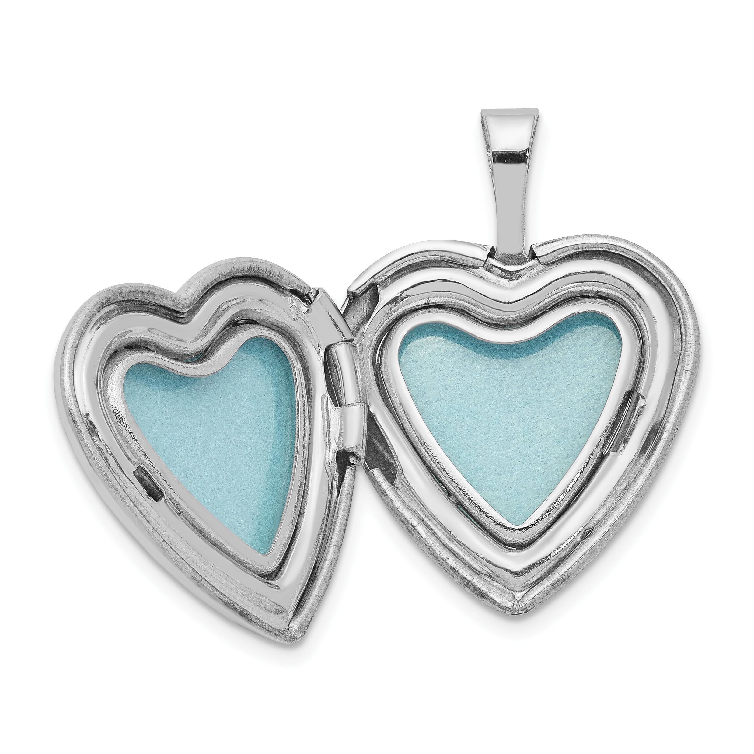 Personalized 925 Sterling Silver Heart Photo Locket Necklace - Custom Engraved Love Pendant Charm for Women, Gift for Mom, Wife, Girlfriend - Perfect for Anniversaries, Valentine's Day & Special Occasions