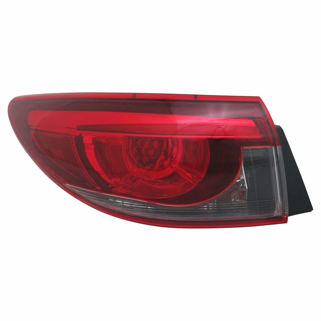 2016-2017 Mazda 6 LED Tail Light Assembly - Driver Side DOT Certified (Part #MA2804121 | GMN3-51-160B) - Perfect for Night Driving & Enhanced Safety