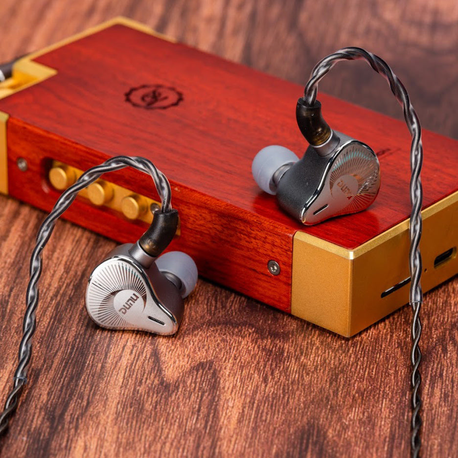 DUNU EST 112 Hybrid In-Ear Earphones with Balanced Armature & Dynamic Drivers - HiFi Audiophile Earbuds for Music, Gaming & Studio Monitoring [Demo Unit]